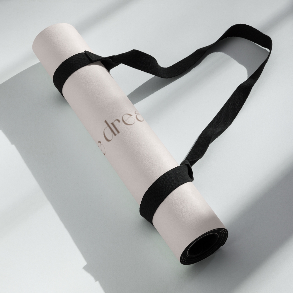 Healthy Life Dreamer with sun Yoga Mat