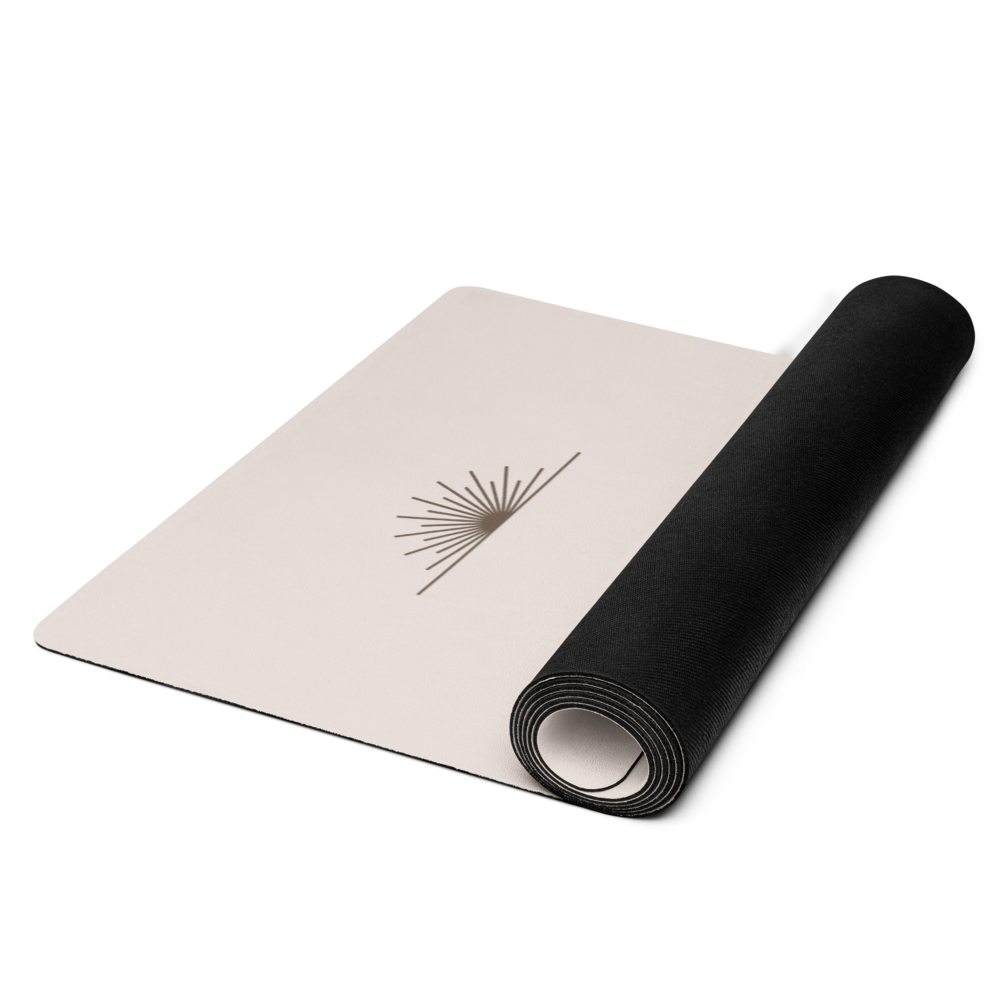 Healthy Life Dreamer with sun Yoga Mat